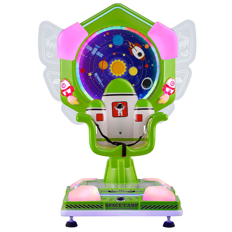Factory Direct 2024 New Kidsren's Electric Coin-Operated Rocking Car Ferris Wheel Rotating Swing Machine Coin Operated 1 Year