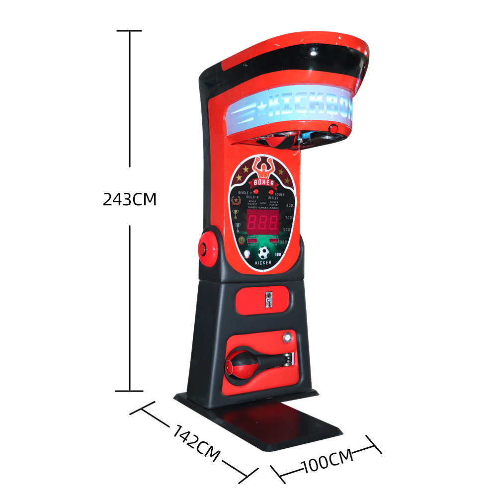 Large Commercial Dragon Punching Machine Coin-Operated Boxing and Hockey Event Strength Test and Stress Relief Crane Machine