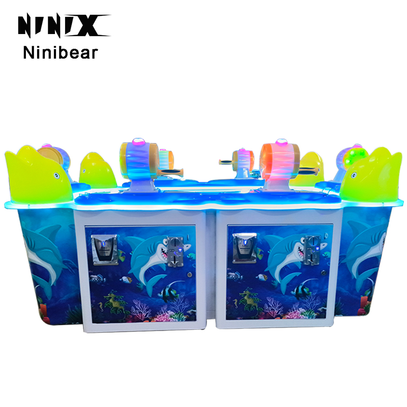 Hot Sale Lottery Lottery Toy Lottery Game Machine  6 Player Catch Fish Machine Video Games Touch Screen Fishing Game
