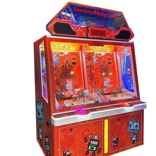 Hot Sale Oriental Pearl Indoor Playground Coin Pusher Ball Game Machine 1-Year Warranty for Kids 6 Years+ Made Durable Plastic