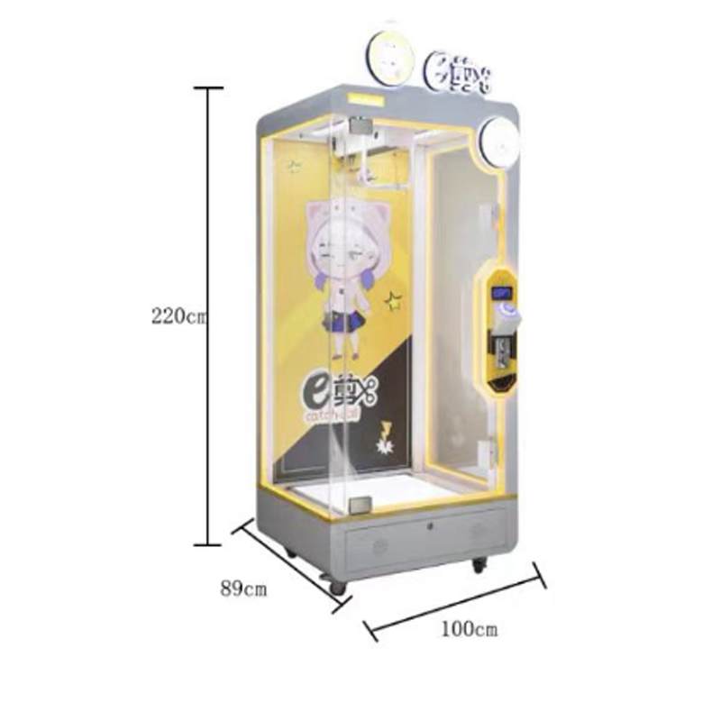 Best-Selling Coin-Operated Plush Toy Cutters Popular Custom Entertainment Game Doll Cutters Cut Your Prizes