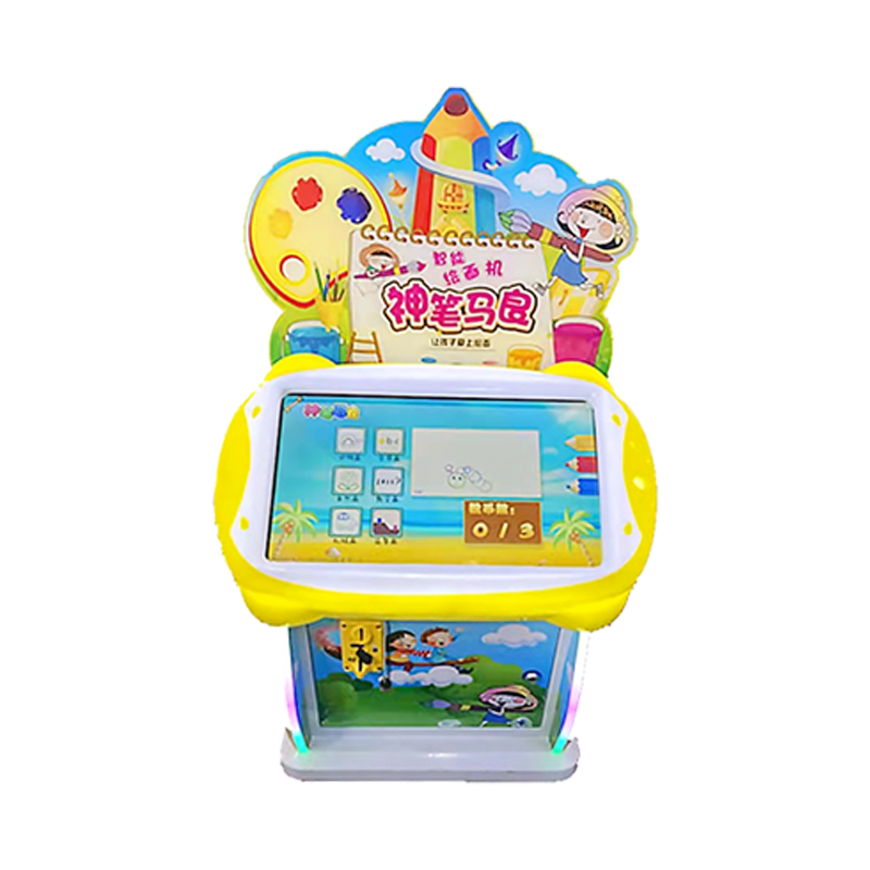 Children's Intelligent Touch Screen Magic Pen Coin-Operated Educational Amusement Boxing Game Toy Malang Painting Machine