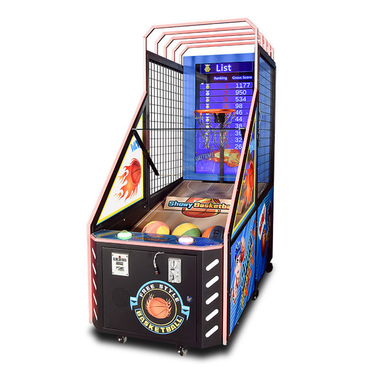 Mall Indoor Sports 42-inch LCD Screen Children's Basketball Machine Coin-operated Arcade Game Console Basketball Machine