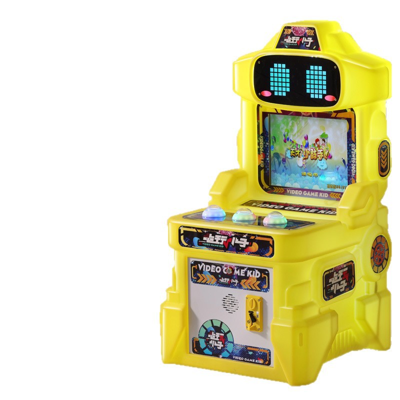 New Double Gun Racing Video Game Machine Kids Commercial Electric Fishing Coin Operated Amusement 1 Year English Coin Selector