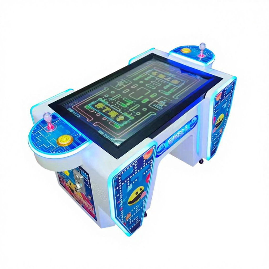 Cute Kids Family Series Children's Double Player Electronic Small Robot Fighting Gyroscope Snake Game Arcade Equipment for