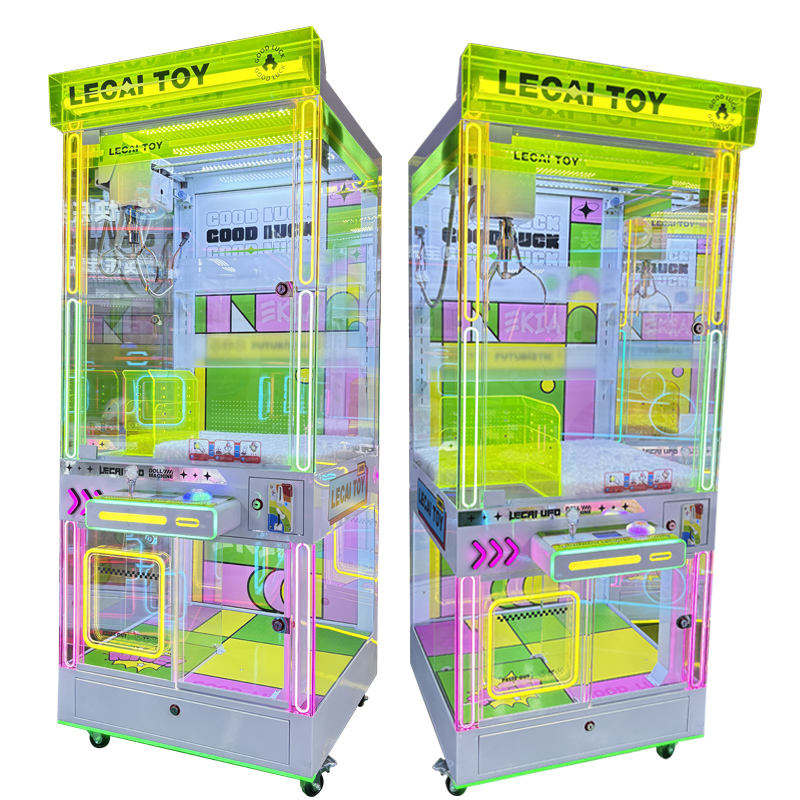 New Design Custom  Indoor Amusement Claw Doll Crane Coin Operated Arcade  Doll Machine Game Toy Claw Machine Certificate