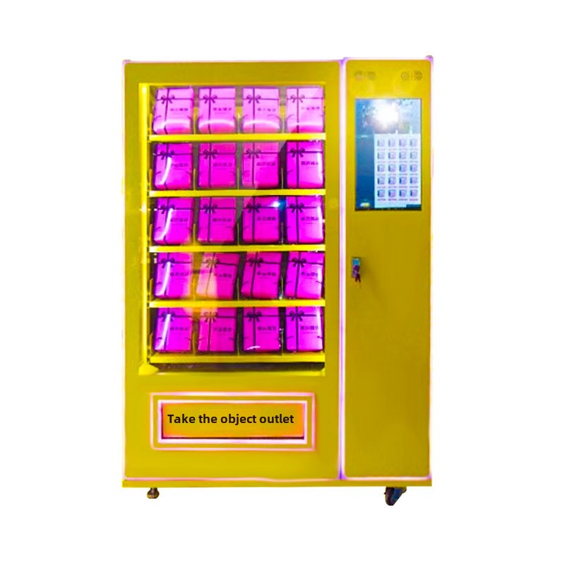 New Unmanned Blind Box Vending Machine with Lucky Bag Figure Supports Credit Card Coin Token Payments from Mall Gift Bubble Mart