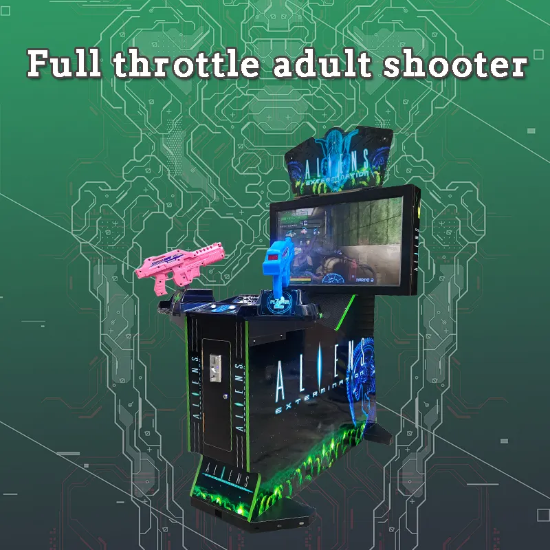 Factory Wholesale Hot Selling Fire Full Open 42-inch LCD 3-in-1 Video Shooting Simulator 2 English Adult Shooting Machine