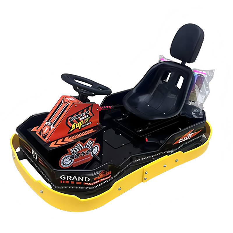 Electric Drift Go Kart Ride Battery Racing Car Amusement Park Bumper Kart Kids Teenagers Playground Entertainment Center Motor