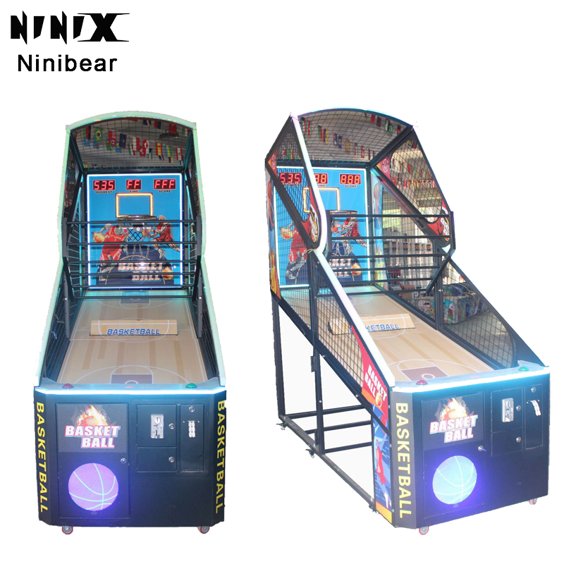 Indoor Arcade Coin-operated Shooting Machine Arcade Basketball Machine