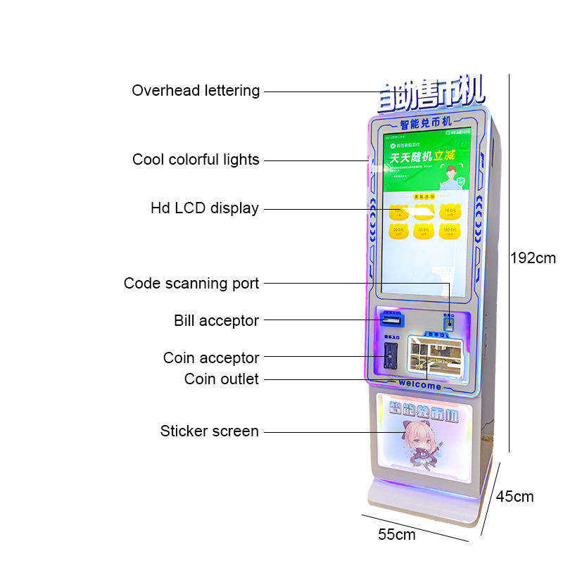 Automatic Coin-Pushing Machine Metal Construction 6 Years Old Arcade Game Token Exchange Device US Plug Model NINIX-5646 Bear