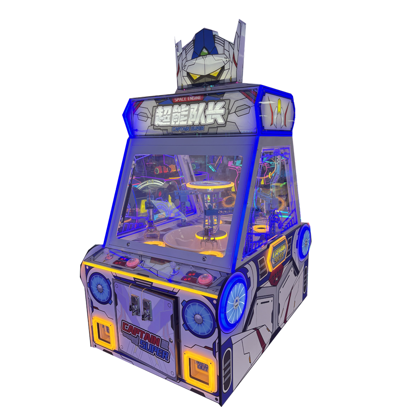 Colorful Plastic Toy Crane Simulator Vending Machine Coin-Operated Joystick Controlled for Shopping Mall Gift Giving