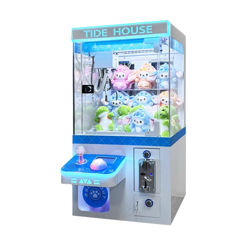 Wholesale Keyquest Mini Claw Machine Plush Material Table Top Prize Claw for Kids Coin-Operated Desktop Claw Machine