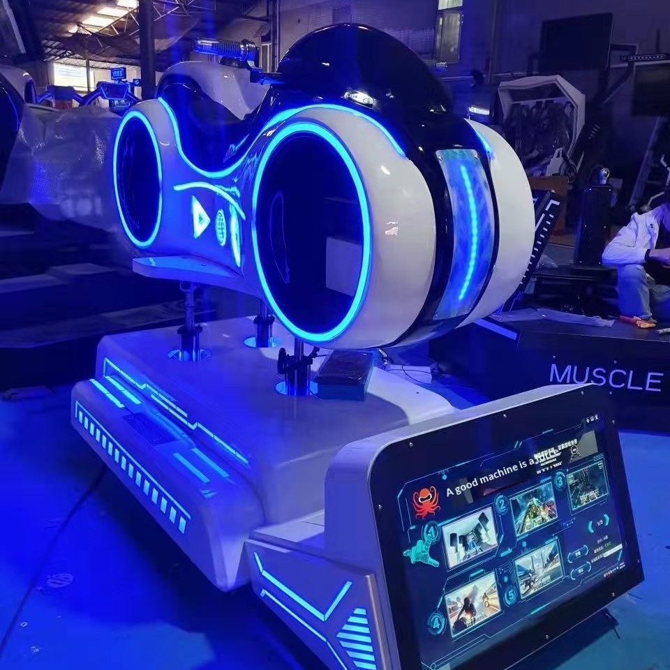 Mall Hot Coin-Scanning Competitive VR Game Machine Fiberglass Amusement Equipment