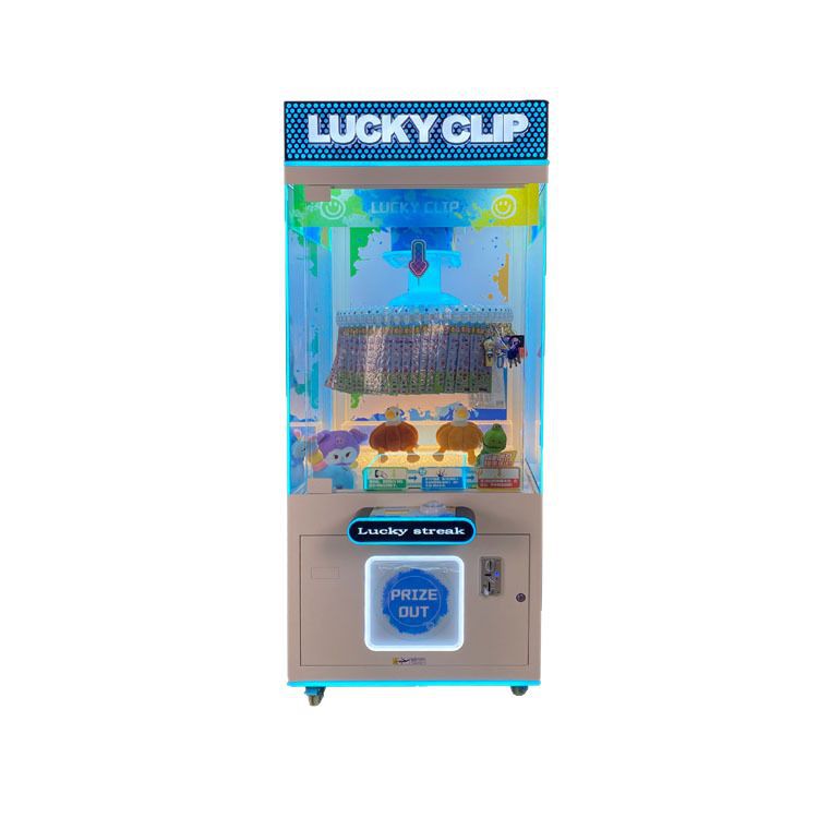 Shopping Mall Net Red Gift Machine Blind Box Blue Elf Clip Machine Video Game City Grab Baby Machine Commercial Drainage