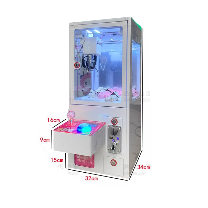 Hot Sale Mini Claw Machine Catch Doll Arcade Toy with Plush Coin Operated Games Mega  Under 100 Dollar Claw Machine