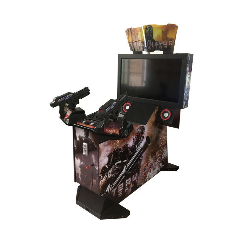 Tianwang Version Two-Player Interactive Shooting Game Machine with Wood & Hardware for Children Over 6 Years Amusement Park Use