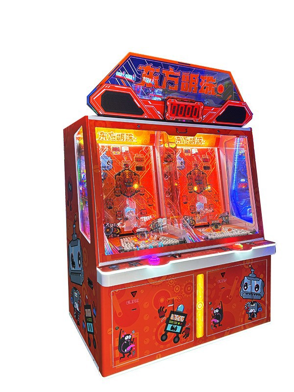 Hot Selling Oriental Pearl Metal Plastic Ball Game Machine Coin Exchange Pusher for Indoor Amusement Park
