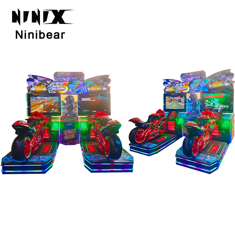 Arcade Coin-operated Game Iron Knight II Consolesmotorcycle Racing Game MachineArcade Entertainment Equipment for Amusement Park