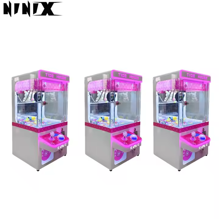 Super Mini Claw Machine Kit Small Coin Pusher Plush Toy Claw Machine for Children's Entertainment Sales of Small Selling