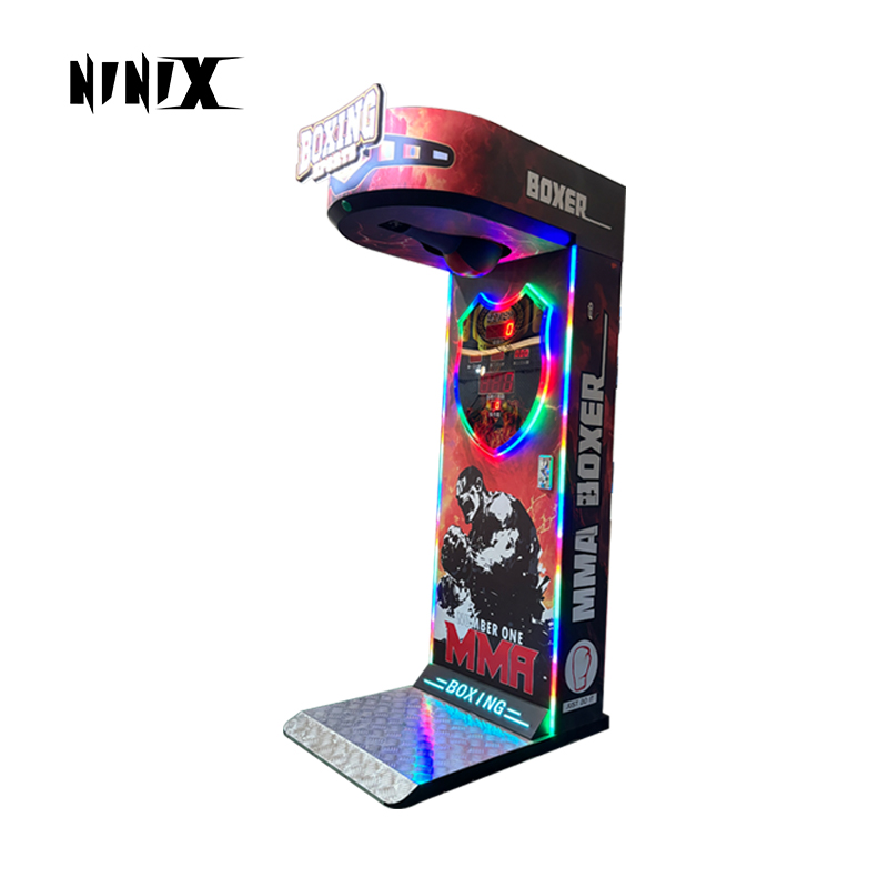 Electronic Boxing Game Machine With  Steel and Iron Material for Indoor Sport Centers and Amusement Parks Boxing Game Machine