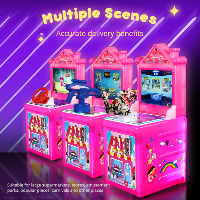 Direct From Manufacturer Commercial Video Game Consoles for Shooting Fishing Racing Children's Coin-operated Made of Plastic