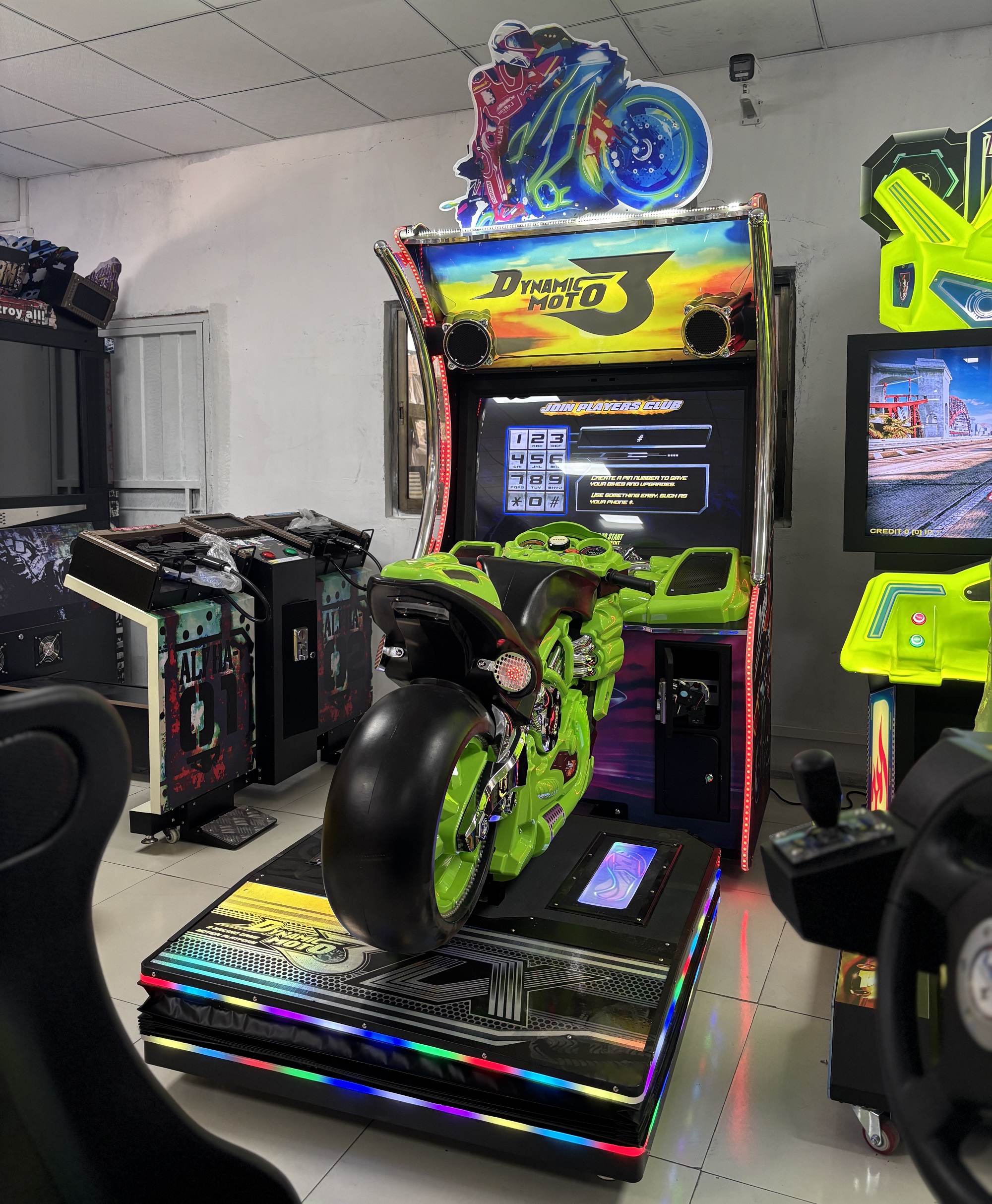 High Quality Superbike 3 Video Arcade Motorcycle Simulator Coin-Operated 1PC Bike Simulator for Wholesale Sale