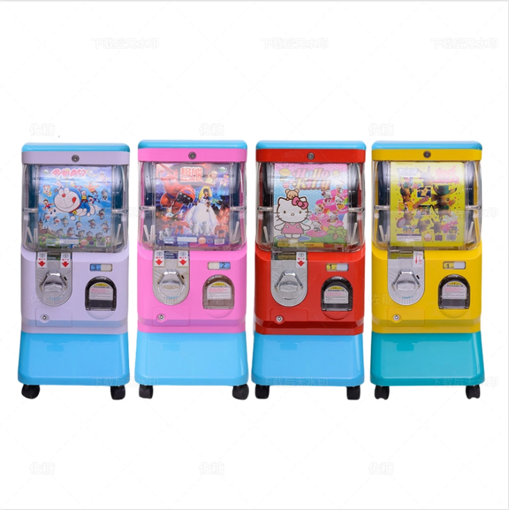Hot Sale Coin Operated Egg Twister Toy Card Mini Capsule Gashapon Vending Machine Candy Gift Egg Twister Vending Machine