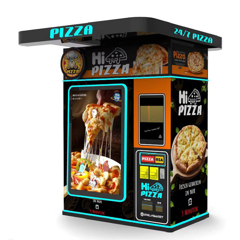 Fully Automatic Commercial Pizza Vending Machine Hot Food Vending Machine