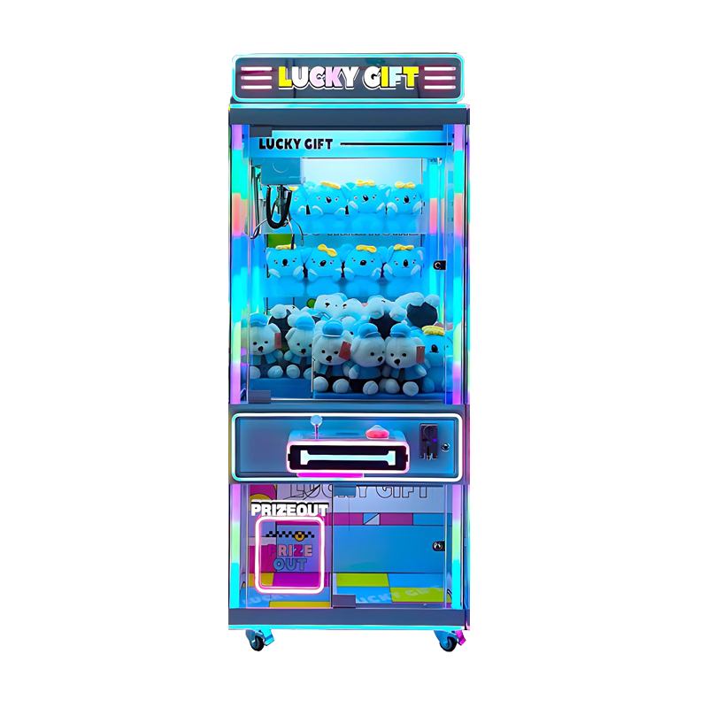 New Hot Color Coin-operated Desk Folder Kuji Claw Machine Doll Machine Commercial Claw Gift Game Machine
