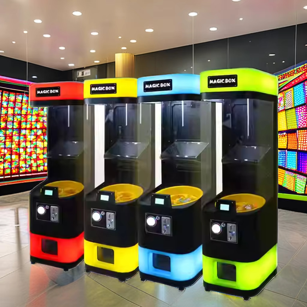 High Profit Magic Box Capsule Toy Vending Machine Most Popular Electronic Coin Operated Games for Shopping Malls
