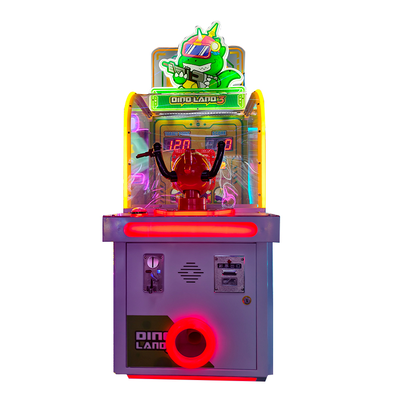 2025 New Model Coin-Operated Arcade Game Center Equipment Commercial Shooting Machine with Coin-Tossing & Ball-Throwing Function