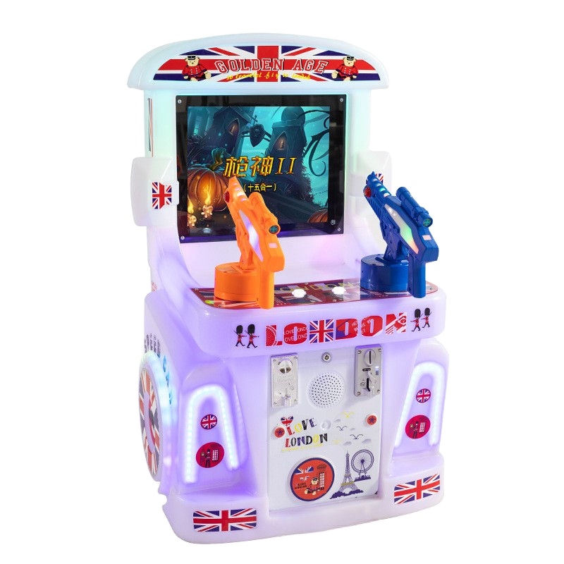 Directly From Manufacturer Coin-Operated Plastic Children's Shopping Center Shooting Gun Game Console