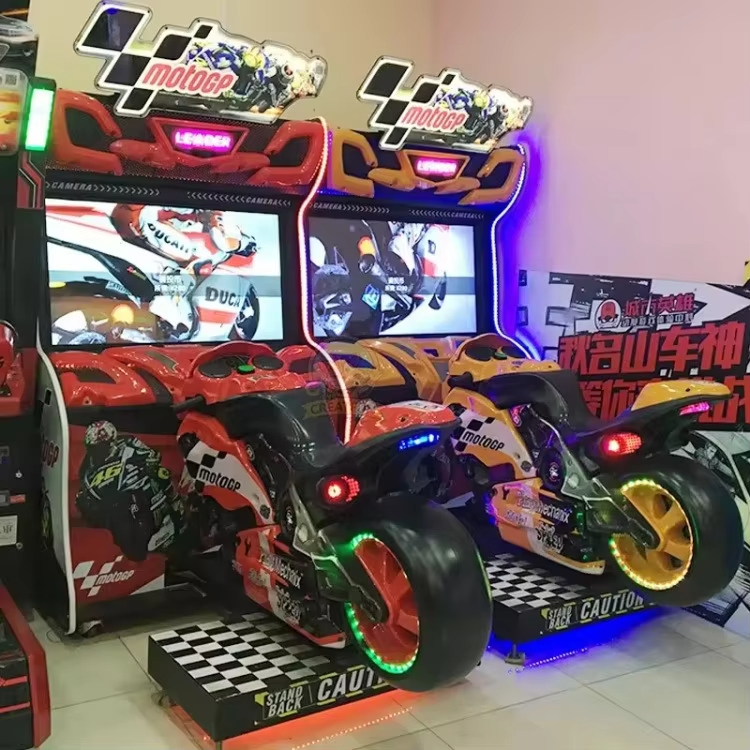 Best-Selling Super Bike 3 Racing Arcade Coin-Operated GP Motorbike Simulator Fun and Entertaining Indoor Amusement