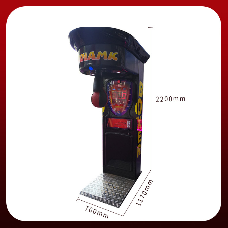 Force Measurement Coin-Operated Boxing Strongman Game Machine Adult Amusement Equipment Shopping Mall Arcade Equipment Dragon