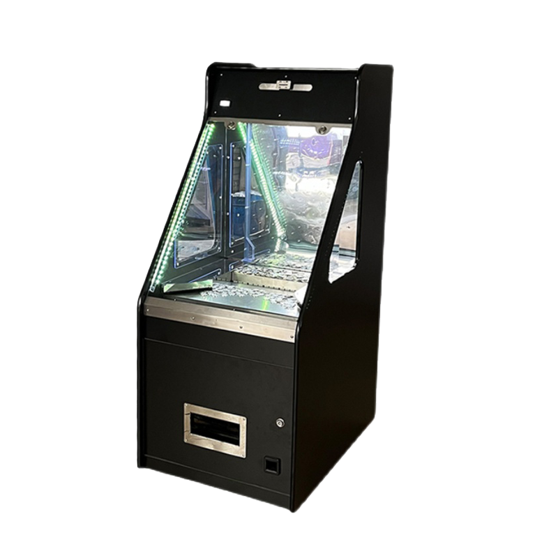 Factory Direct Sales Single Coin Pusher Machine with Stop Button Coin Pusher Arcade With Bill Changer Machine