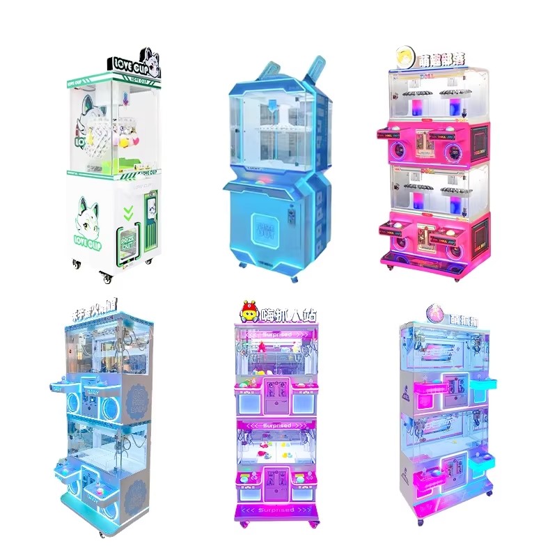 Claw Fantasy Prize Claw Machine Coin Operated Toy Catcher Arcade Game for Mall Family Center Park Indoor Entertainment