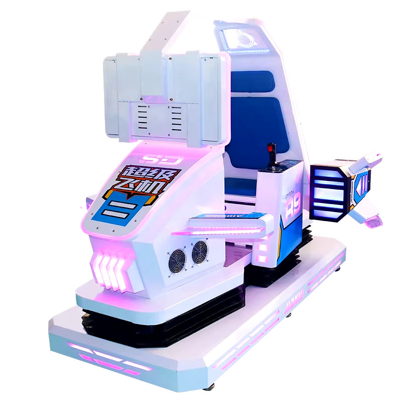Indoor Flight Simulator Game Consoles Children's Arcade Video Aircraft Game Consoles Flying Entertainment Equipment