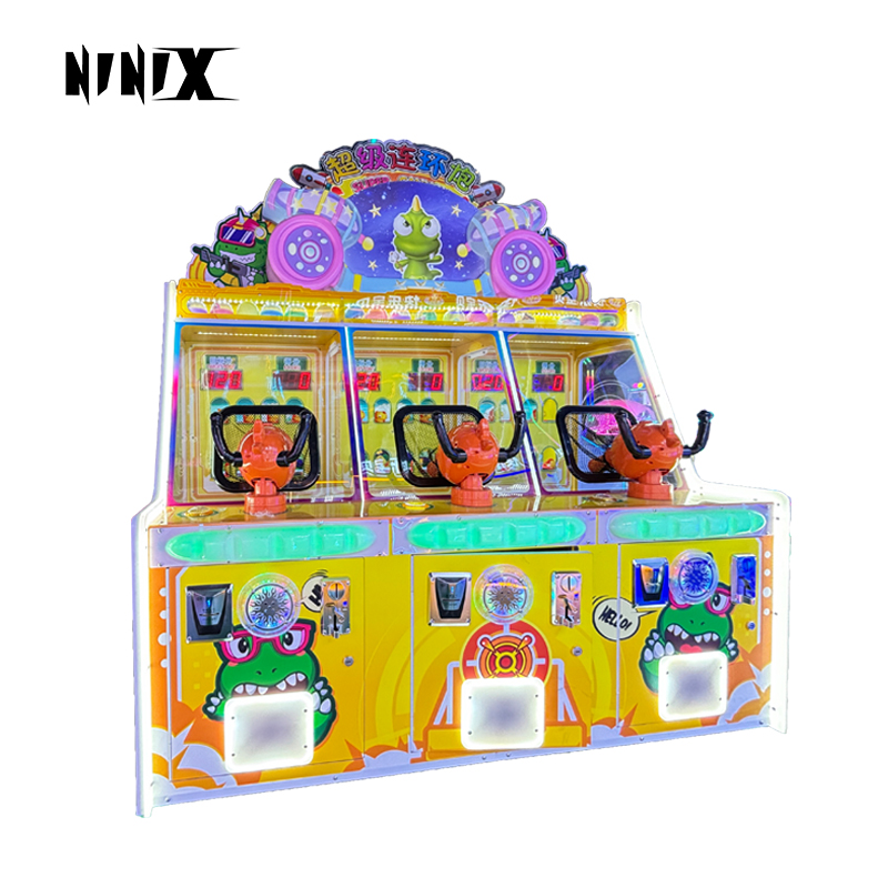 Dinosaur Themed Children's Shooting Machine Indoor Entertainment Shooting Arcade Arcade Coin-operated Gift Game Machine
