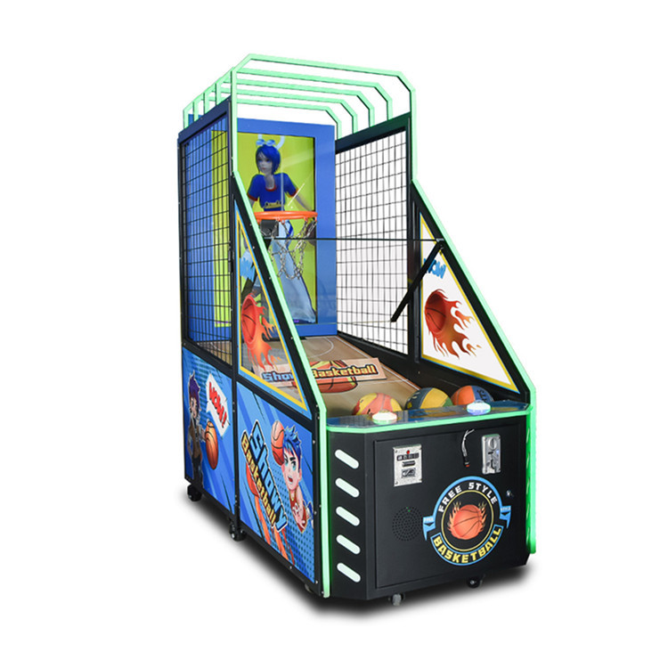 Mall Indoor Sports 42-inch LCD Screen Children's Basketball Machine Coin-operated Arcade Game Console Basketball Machine