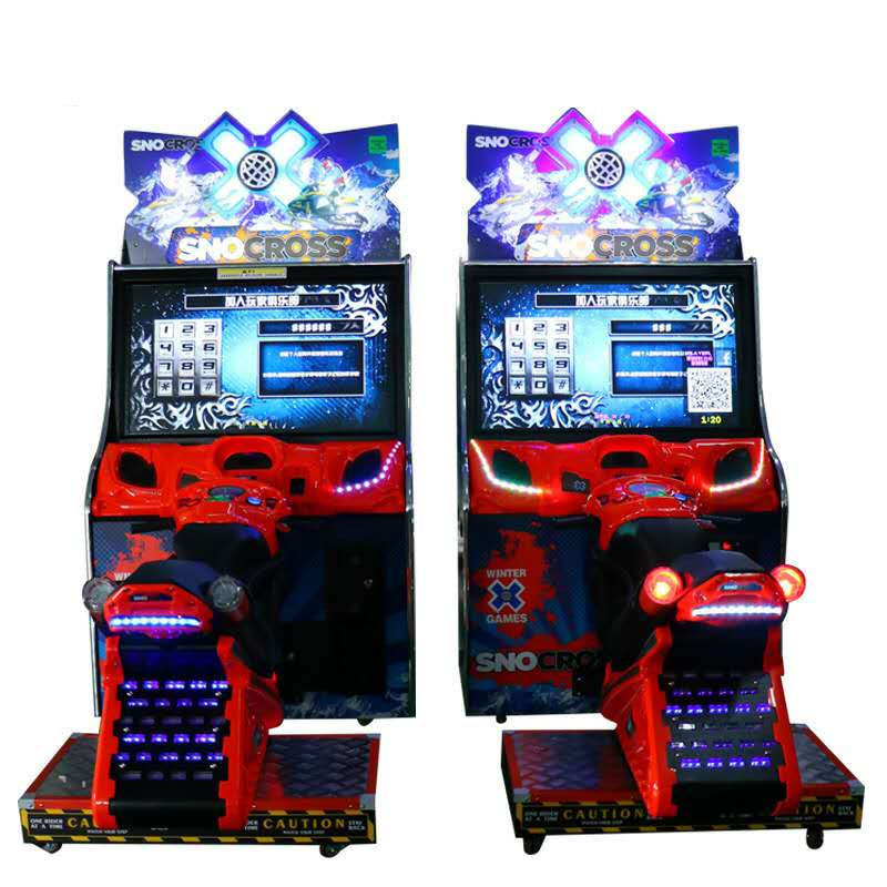 Adult FF Motorcycle Racing Arcade Game Machine Large Coin-Operated Entertainment with Warranty
