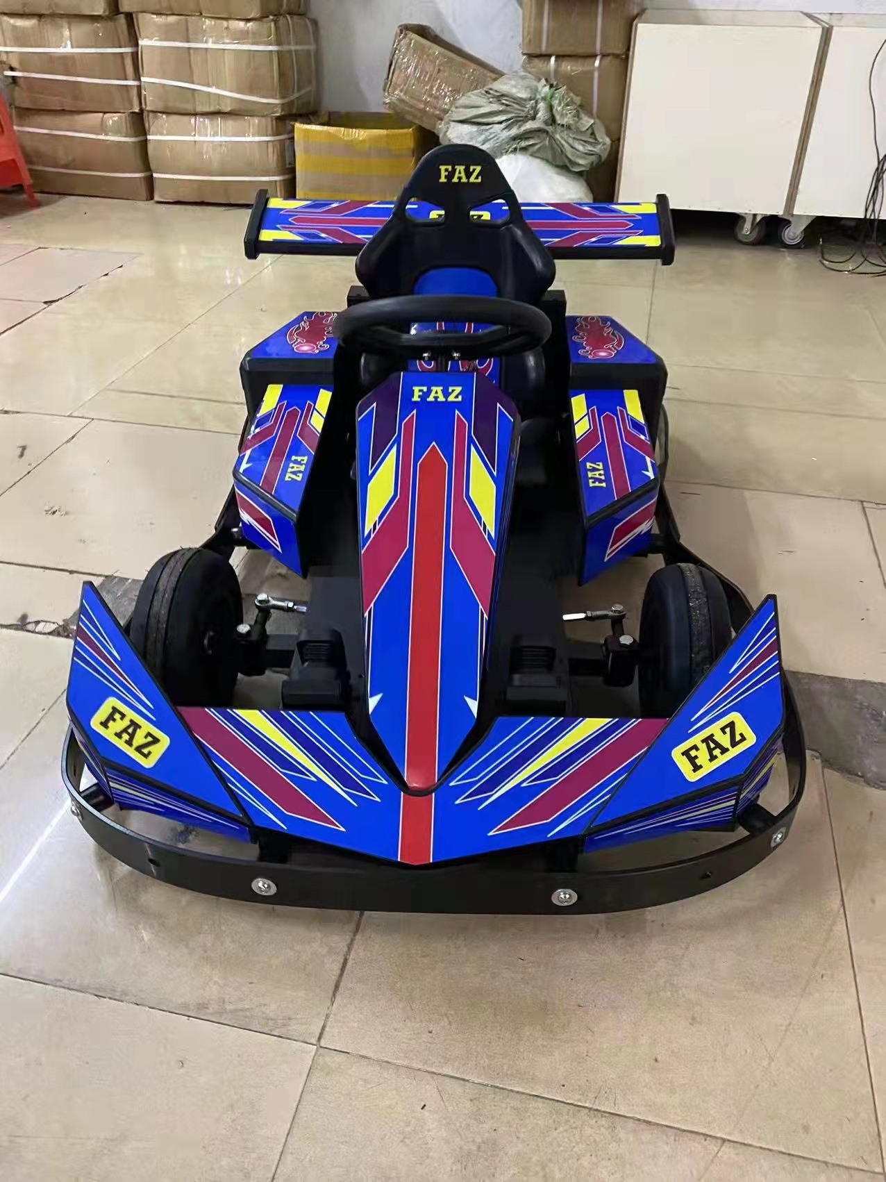 Two-person Kart Off-road Car Racing Drifting Car square Entertainment Equipment Battery Ground Net Bumper Car for Sale