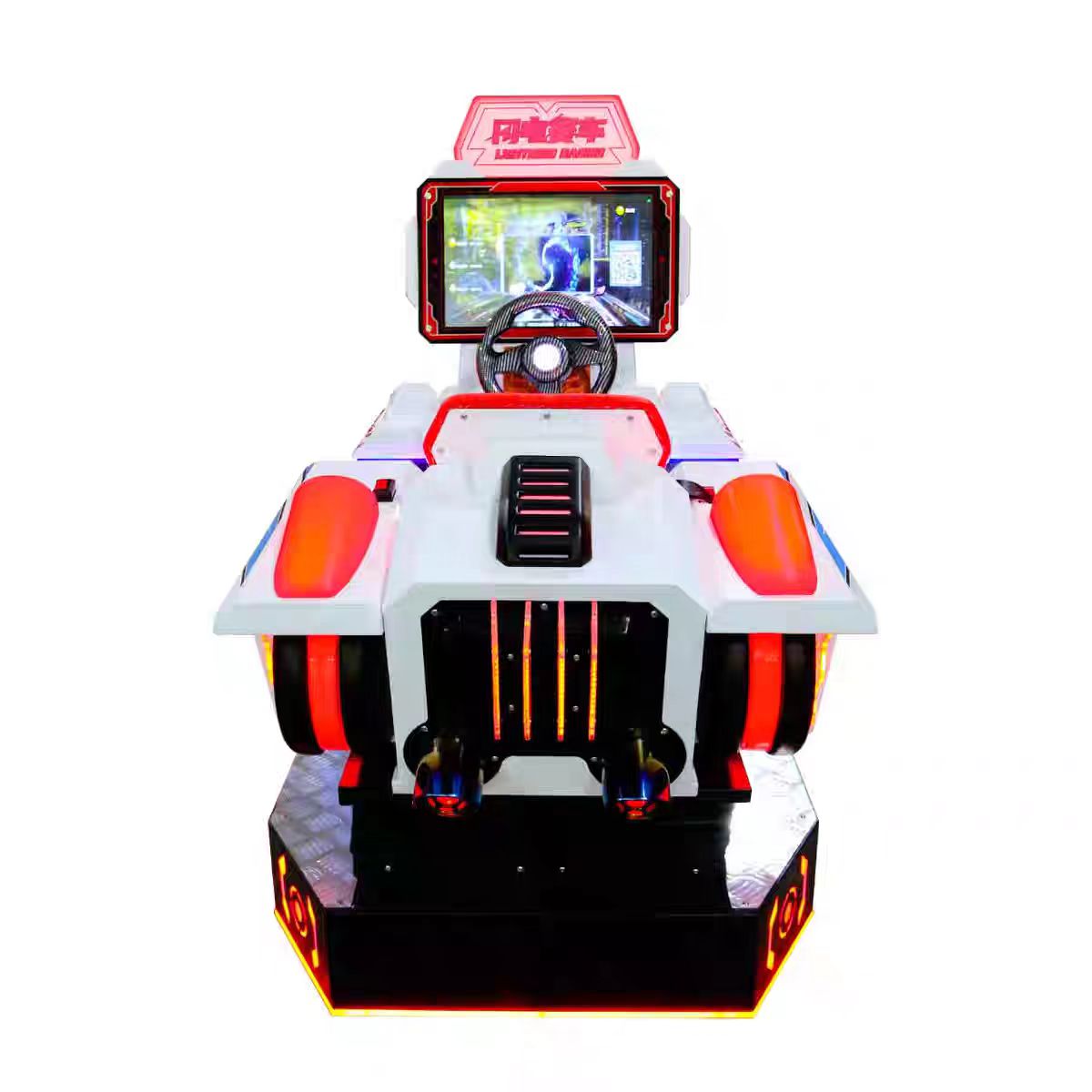 Dautomatic Classic Screen Screens Stainless Players Supplied Air-force 42 High Operated D Booth Run Motion Simulator Car