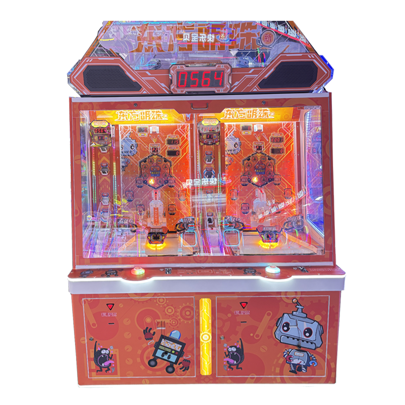 Hot Indoor Amusement Park Coin Exchange Pusher Exclusive Pearl Oriental Pearl Metal Plastic Ball Game Machine