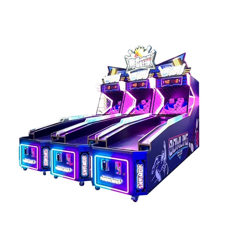 Wholesale Indoor Entertainment Bowling Machine Portable Amusement Bowling Alley Equipment Bowling Machine