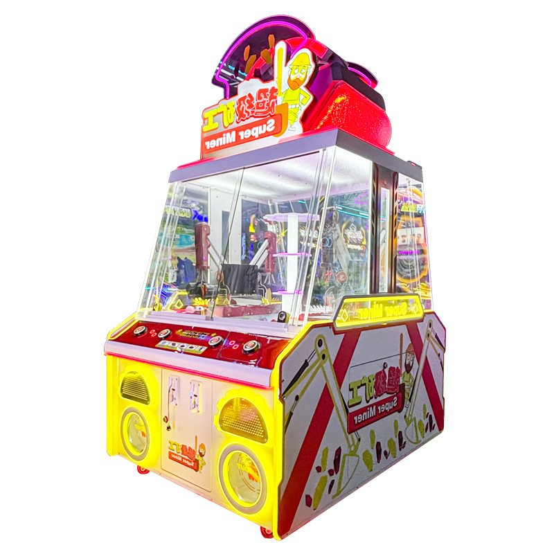 New Commercial Children's Coin-operated Super Miner Double-claw Gift Game Machine