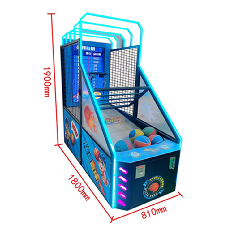 Mall Indoor Sports 42-inch LCD Screen Children's Basketball Machine Coin-operated Arcade Game Console Basketball Machine