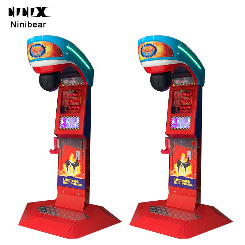 Large Boxing Game Machine Fist Force Measurement Arcade Large Entertainment Equipment Boxing Game Machine