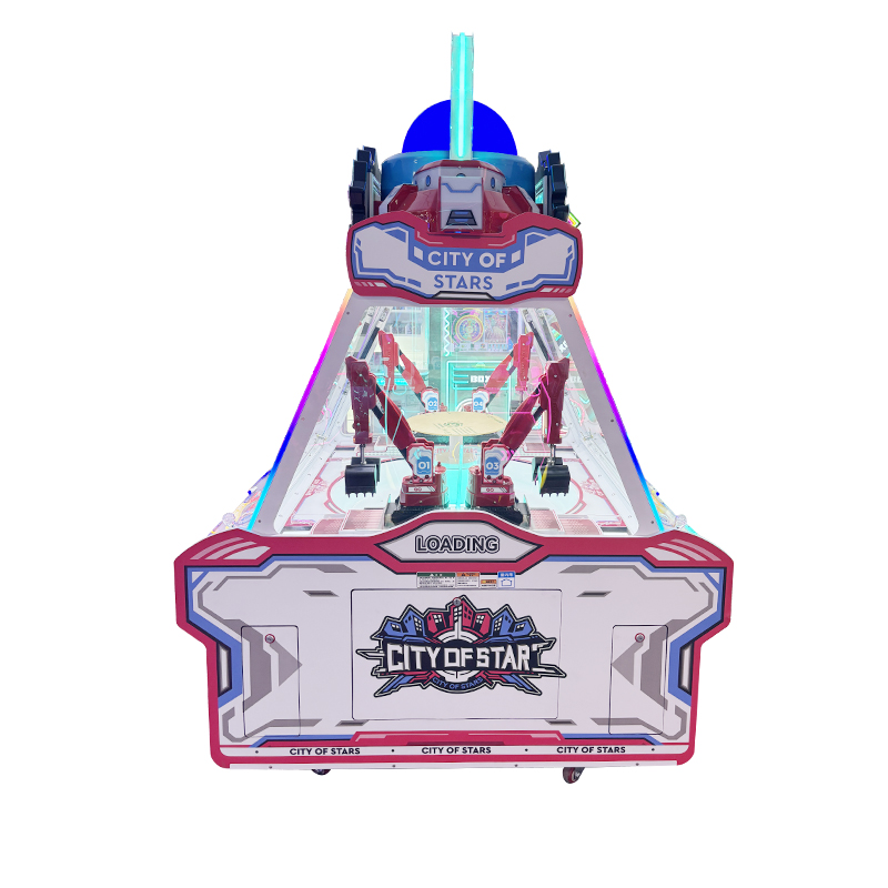 Hot Selling High Quality Coin Operated Games Four Claw Gift Crane Small Prize Doll Mini Claw Machine  Indoor Playground