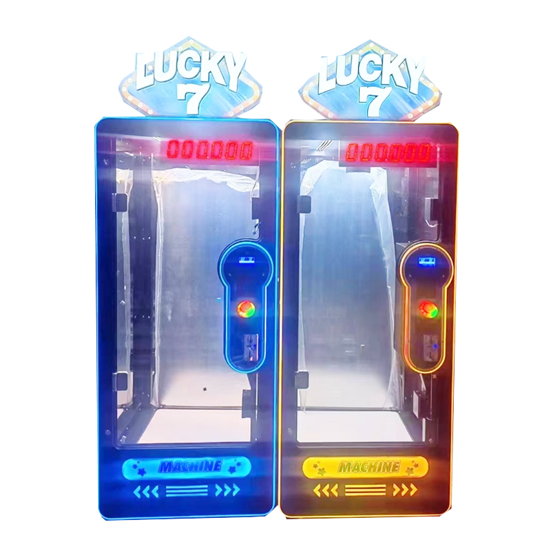 Coin Operated Game Machine Shopping Mall Automatic Lucky 7 Cut Prize Game Machine Plastic Claw Machine for Sale Malaysia
